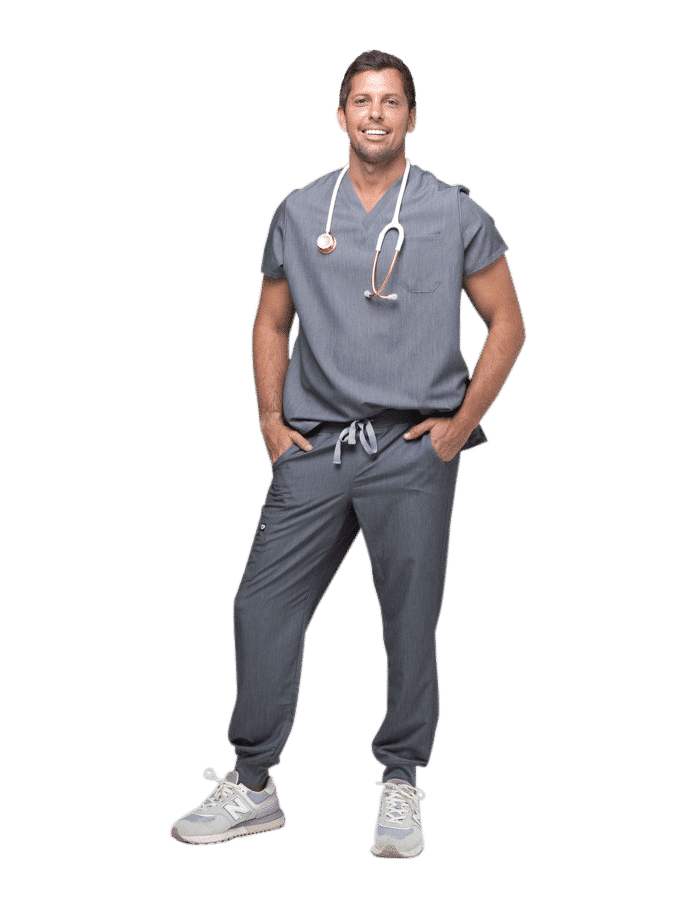Guy Scrub Top
