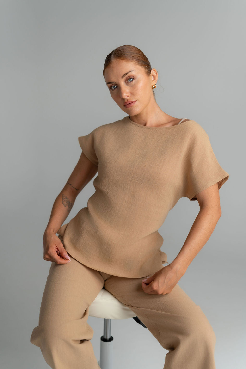 Avery Linen Tunic