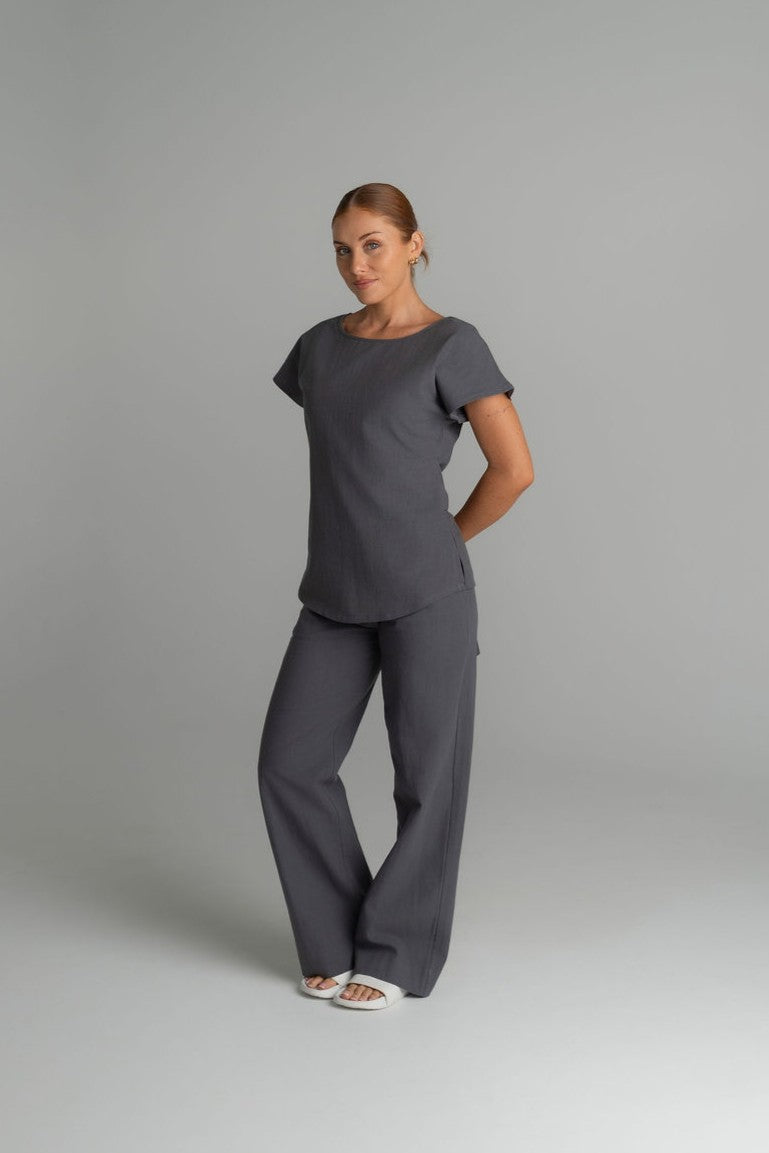 Avery Linen Tunic