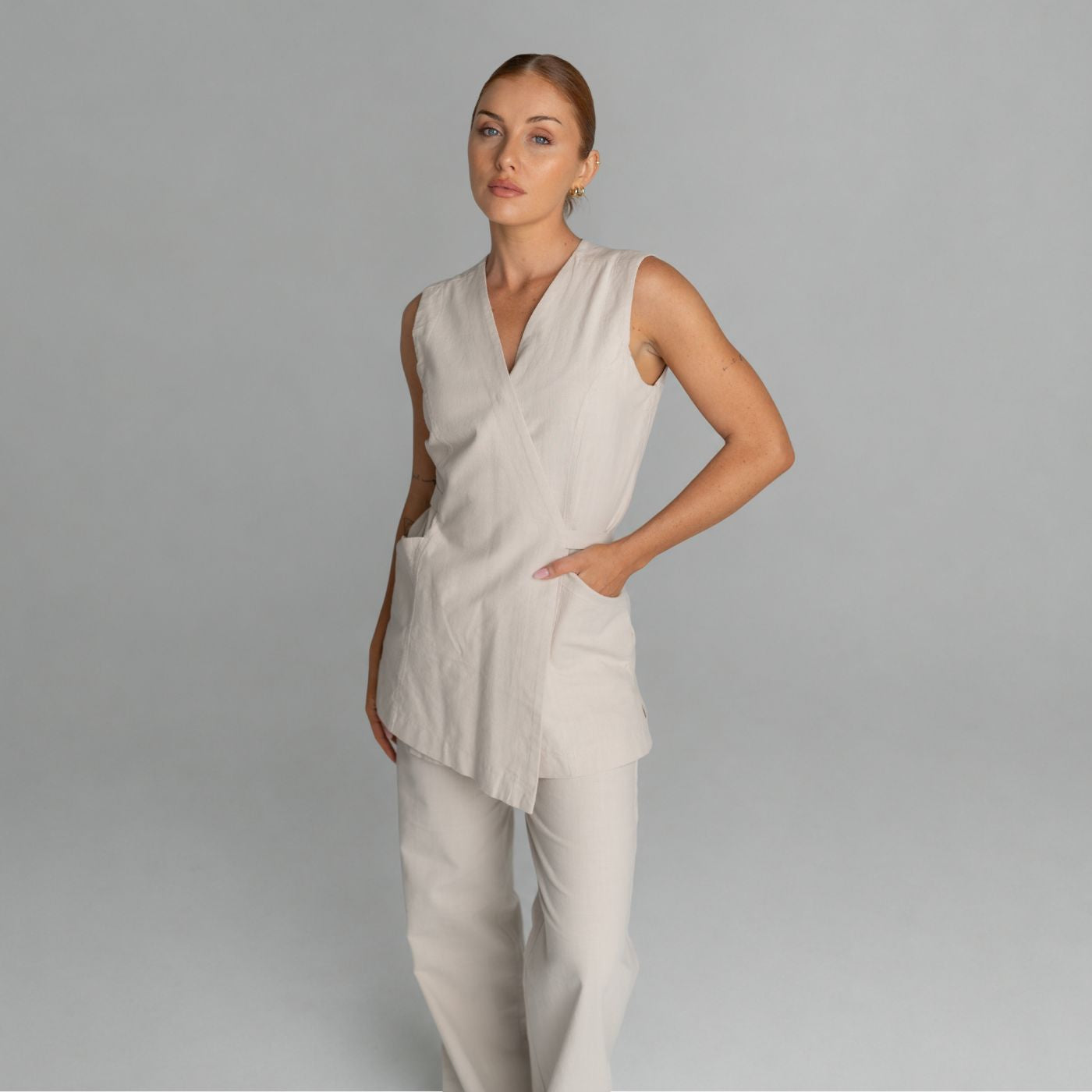 Fleur Linen Tunic