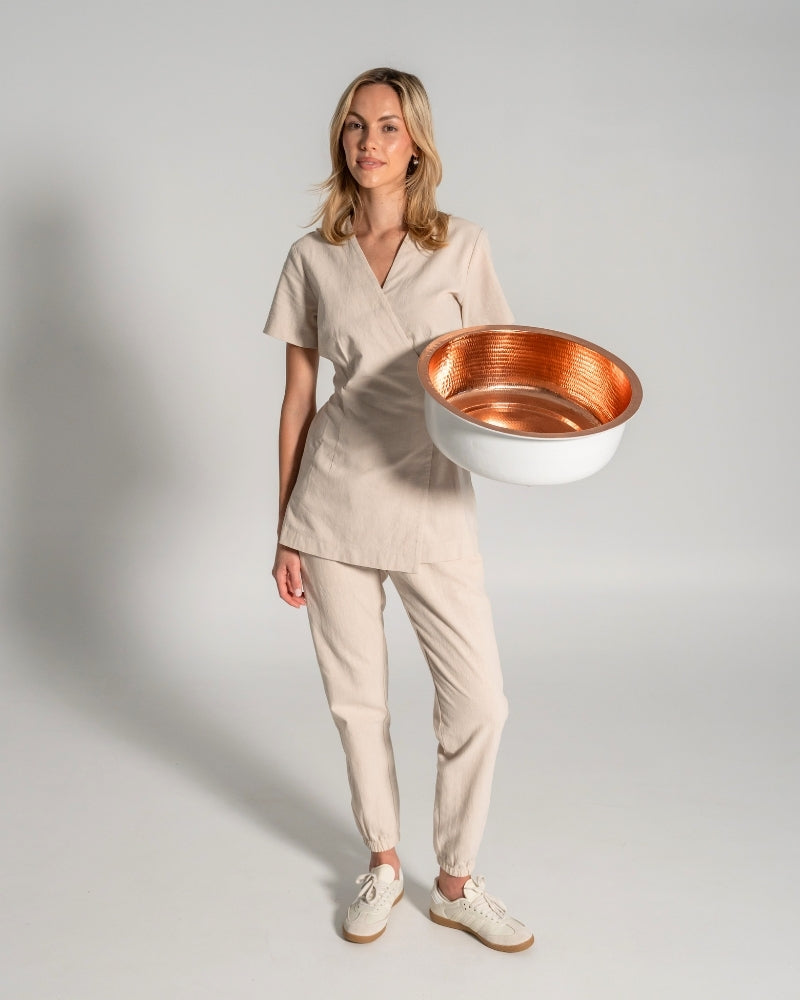 Copper Pedicure Bowl