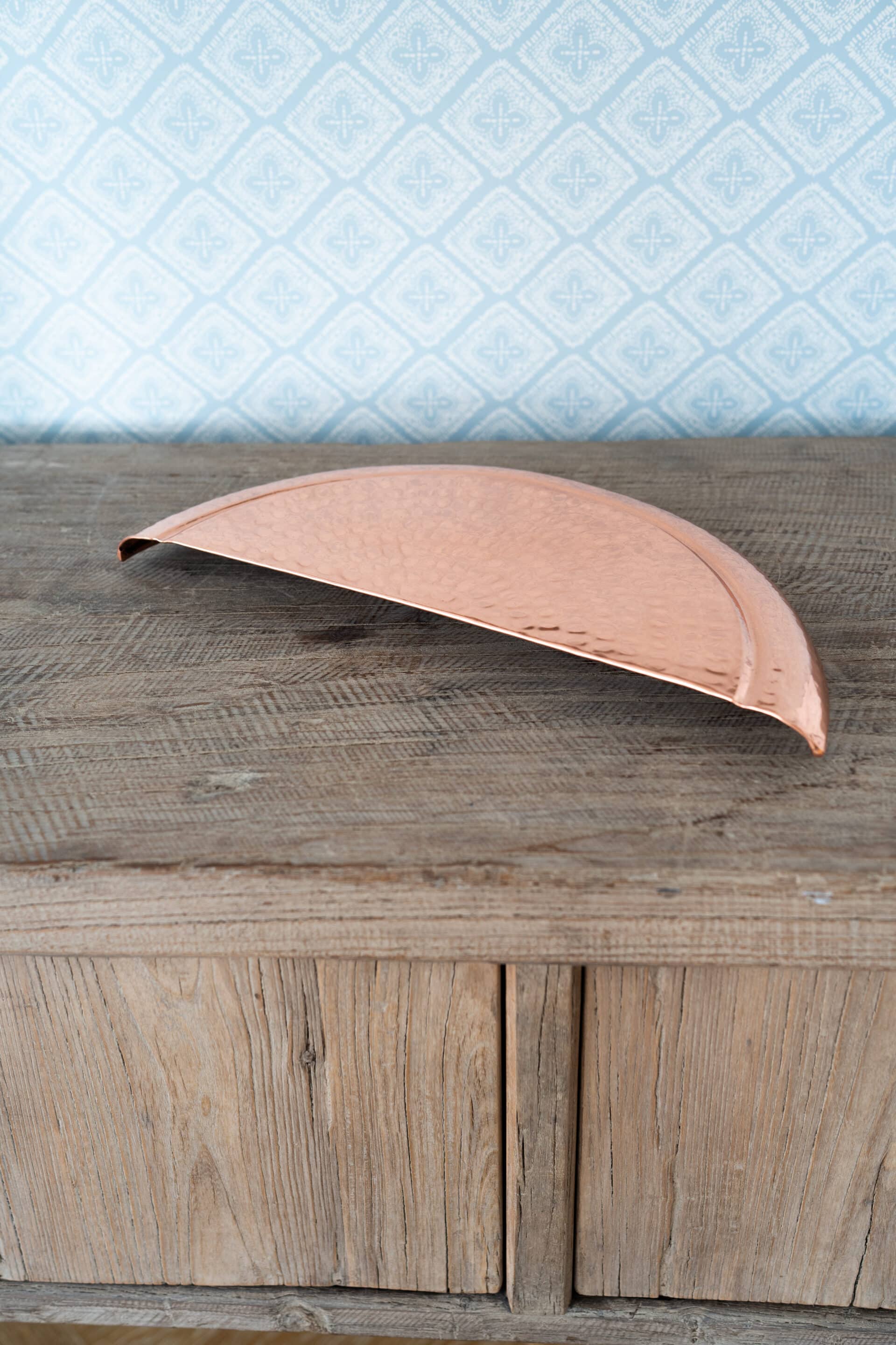 Copper Pedicure Bowl Footrest