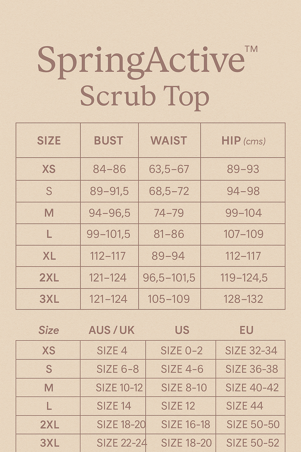 SpringActive™ Scrub Top