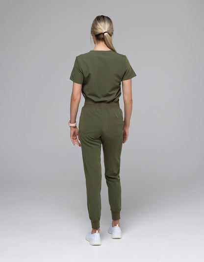 Lainey Scrub Set - Olive Green clearance