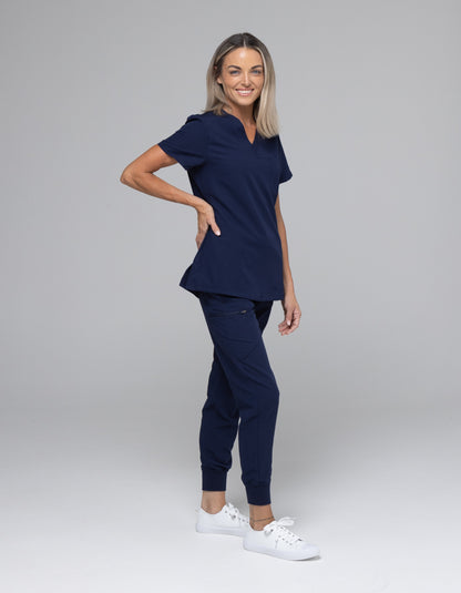 Lainey Scrub Set - Navy Blue clearance