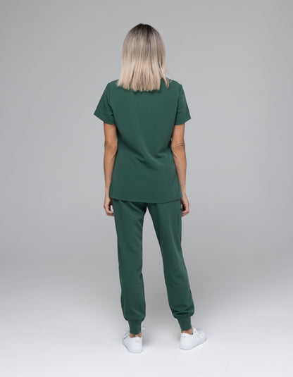 Lainey Scrub Set - Hunter Green clearance