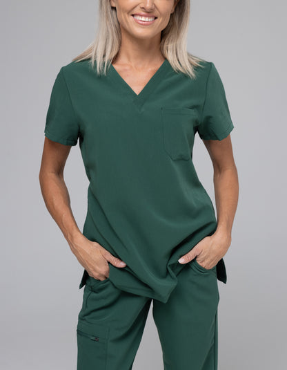 Lainey Scrub Set - Hunter Green clearance
