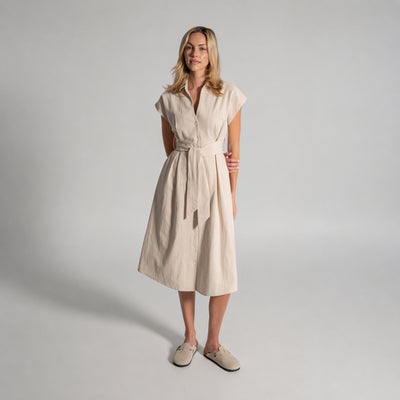 Ava Linen Dress