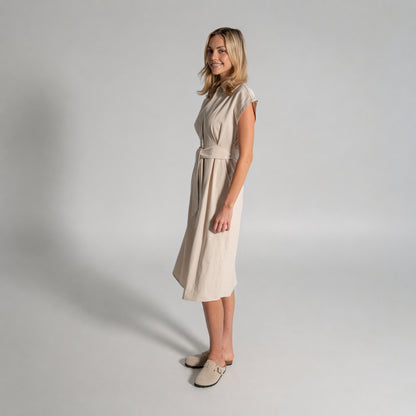 Ava Linen Dress
