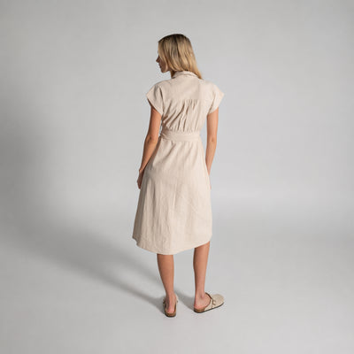 Ava Linen Dress