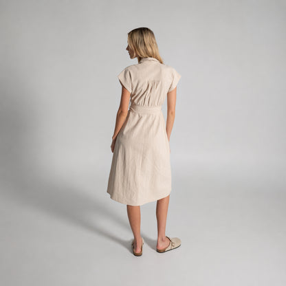 Ava Linen Dress