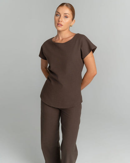 Avery Linen Tunic