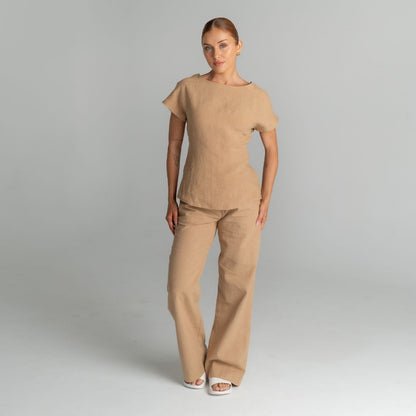 Avery Linen Tunic