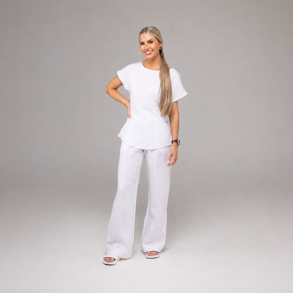 Avery Linen Tunic Clearance