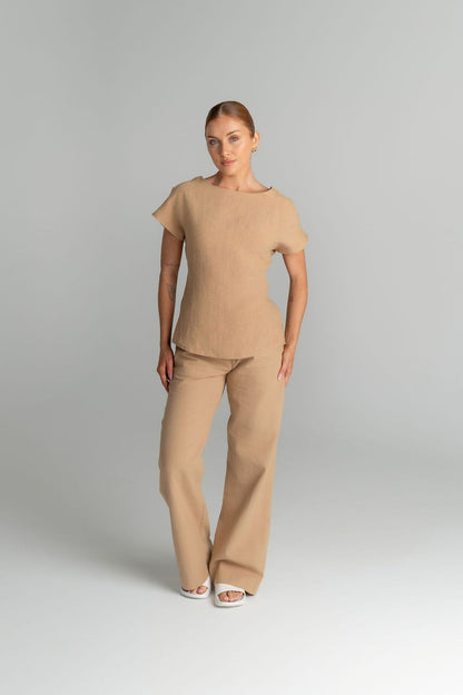 Avery Linen Tunic