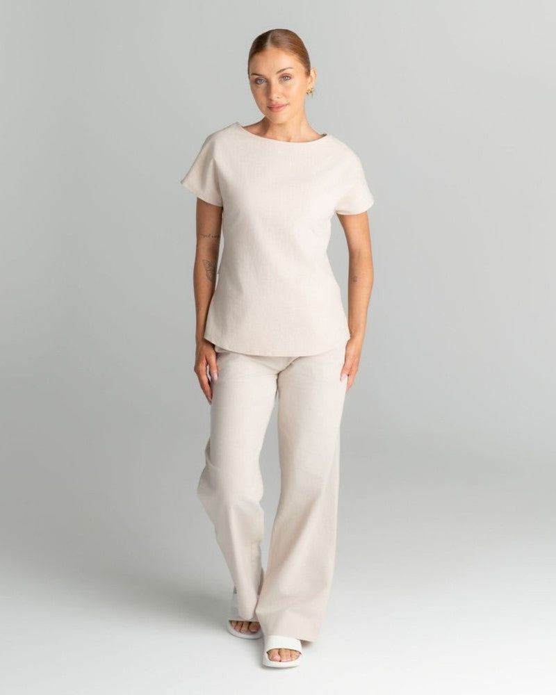 Avery Linen Tunic