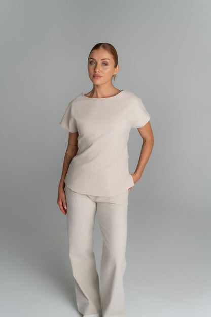 Avery Linen Tunic