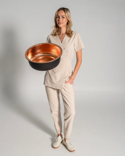 Copper Pedicure Bowl