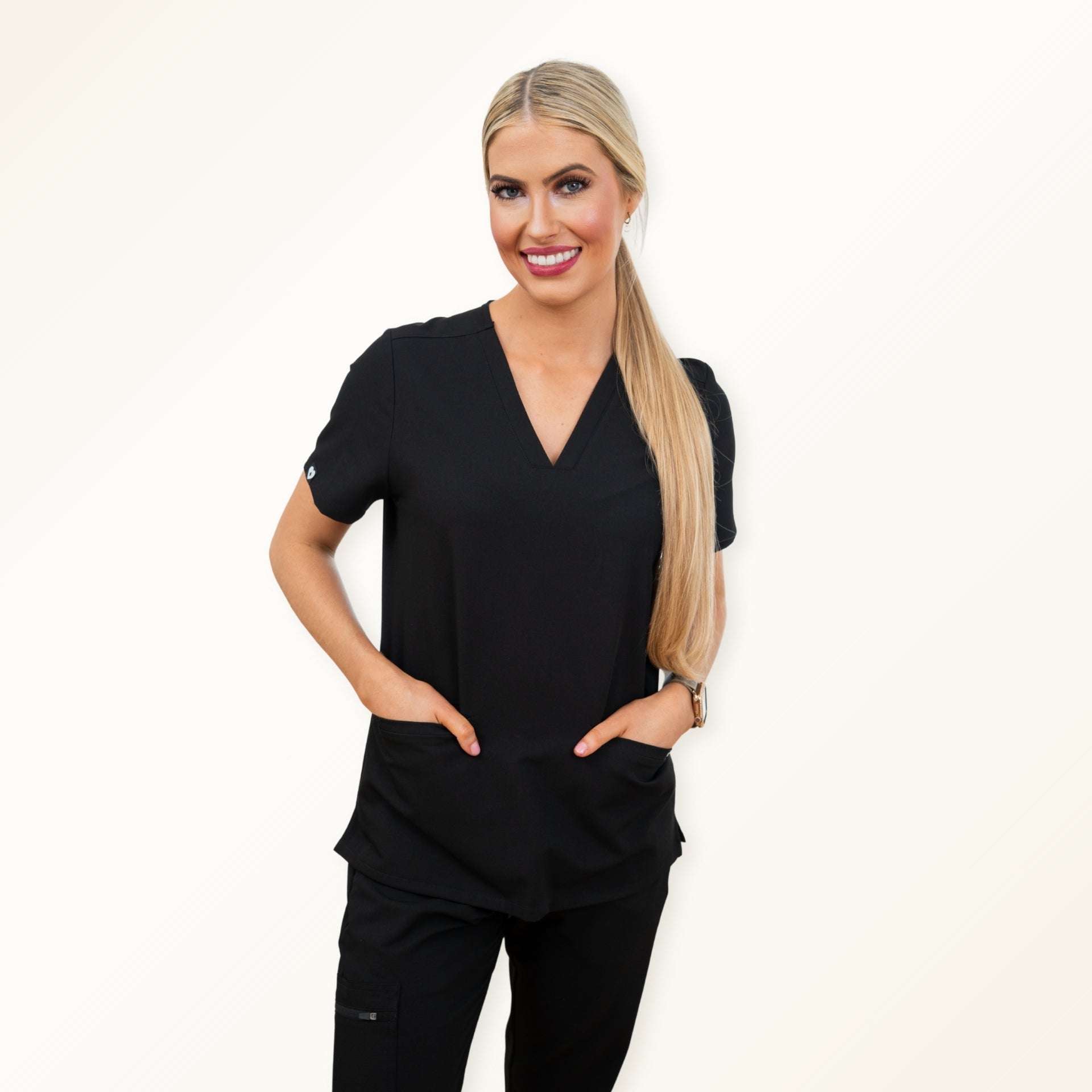SpringActive™ Scrub Top
