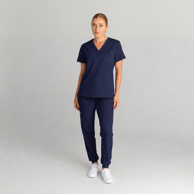 Lainey Scrub Set Navy Blue - Clearance Sale