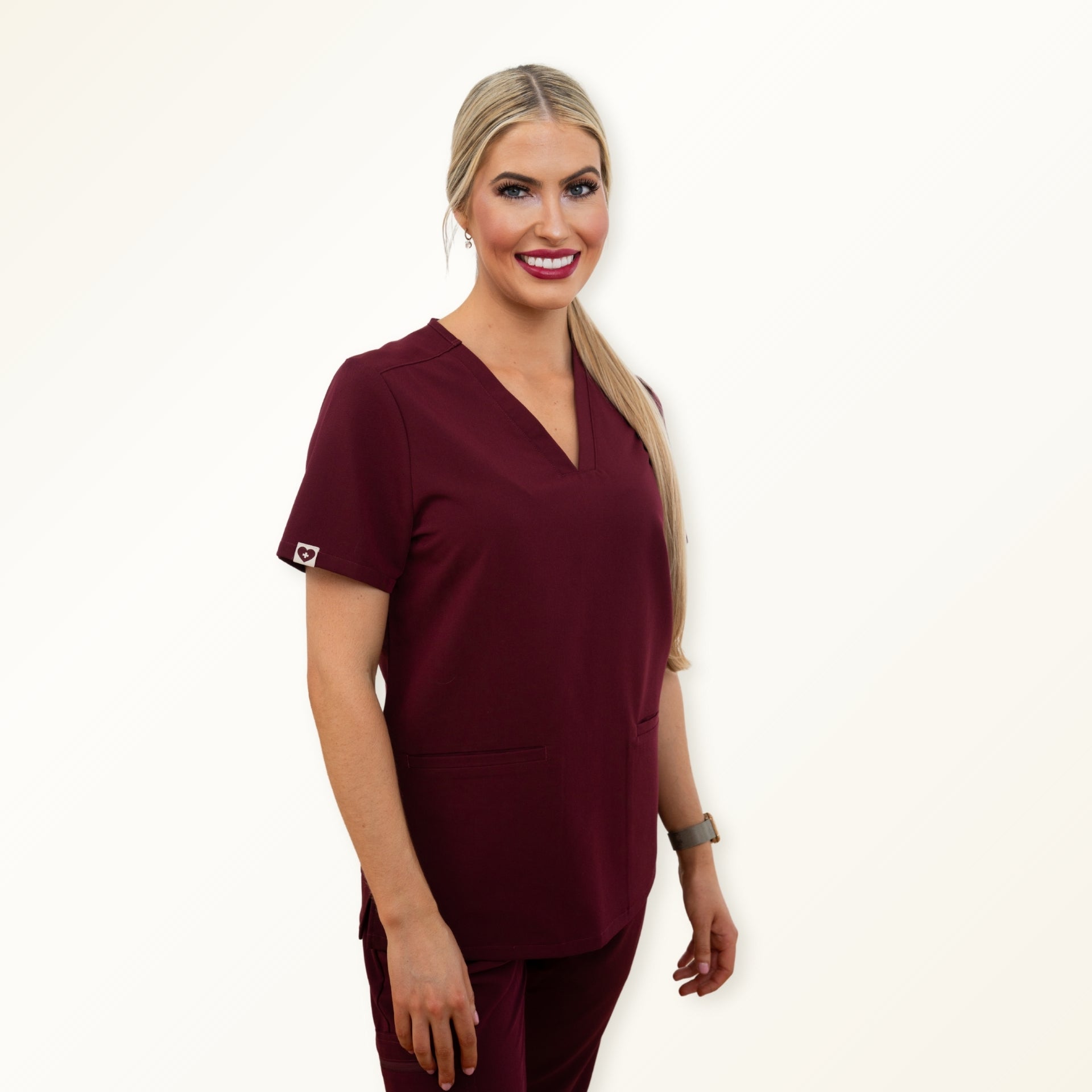 SpringActive™ Scrub Top
