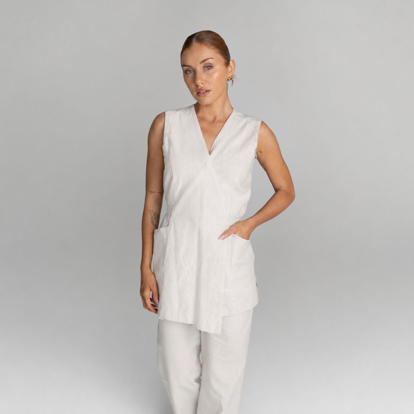 Fleur Linen Tunic