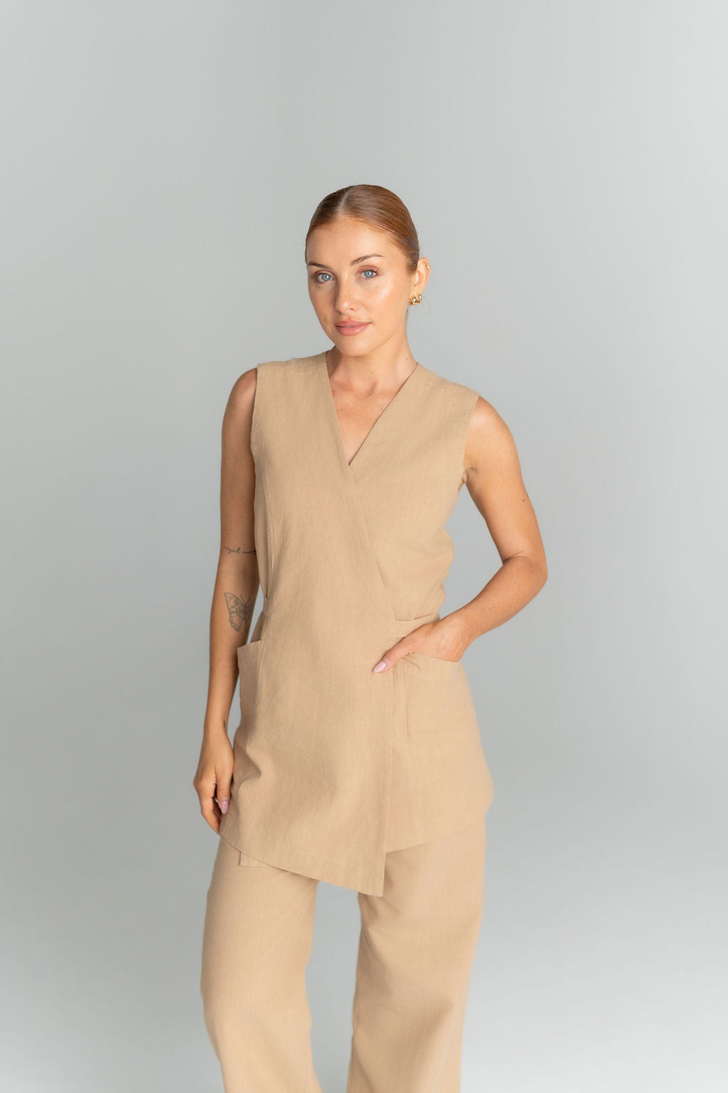 Fleur Linen Tunic