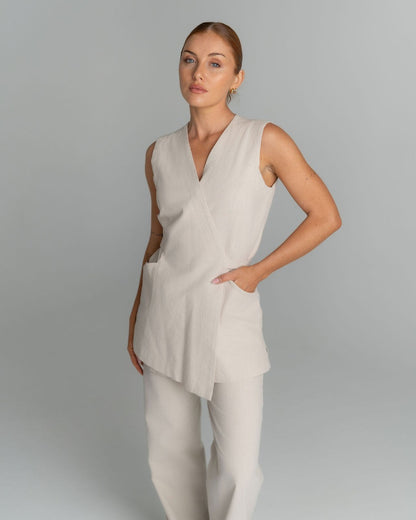 Fleur Linen Tunic