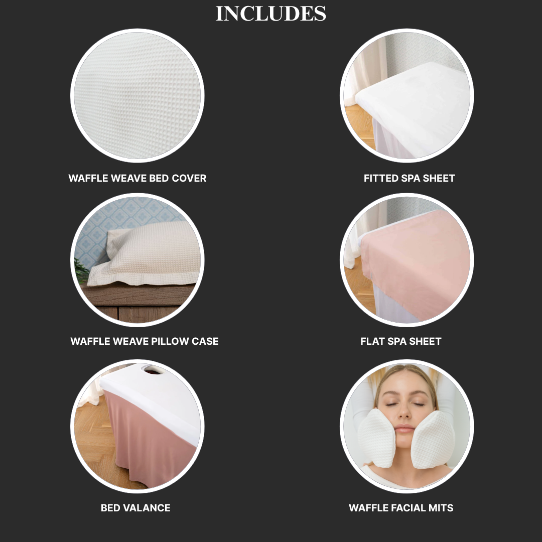 Blush Pink Spa Bed Set