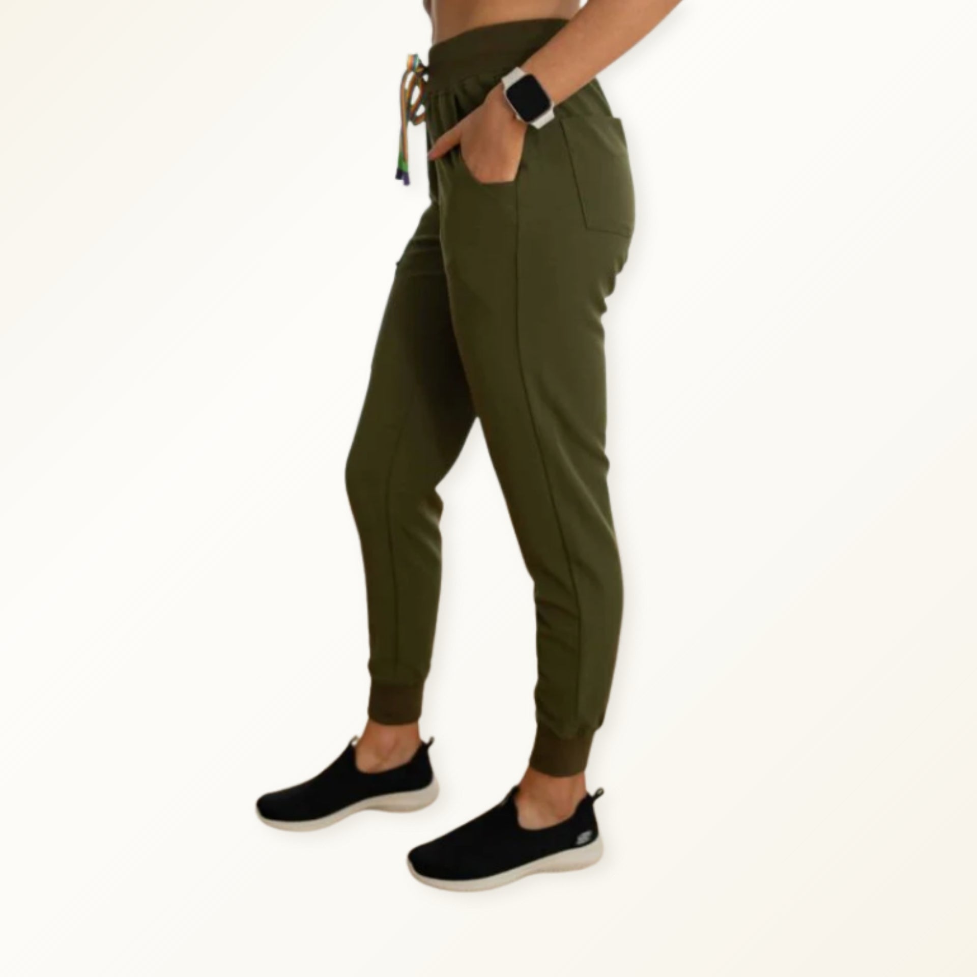 Lainey Scrub Set - Olive Green clearance