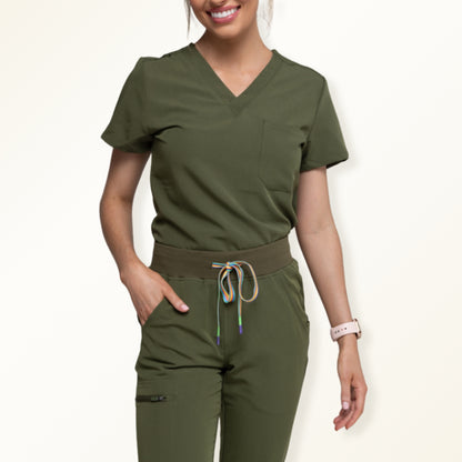 Lainey Scrub Top