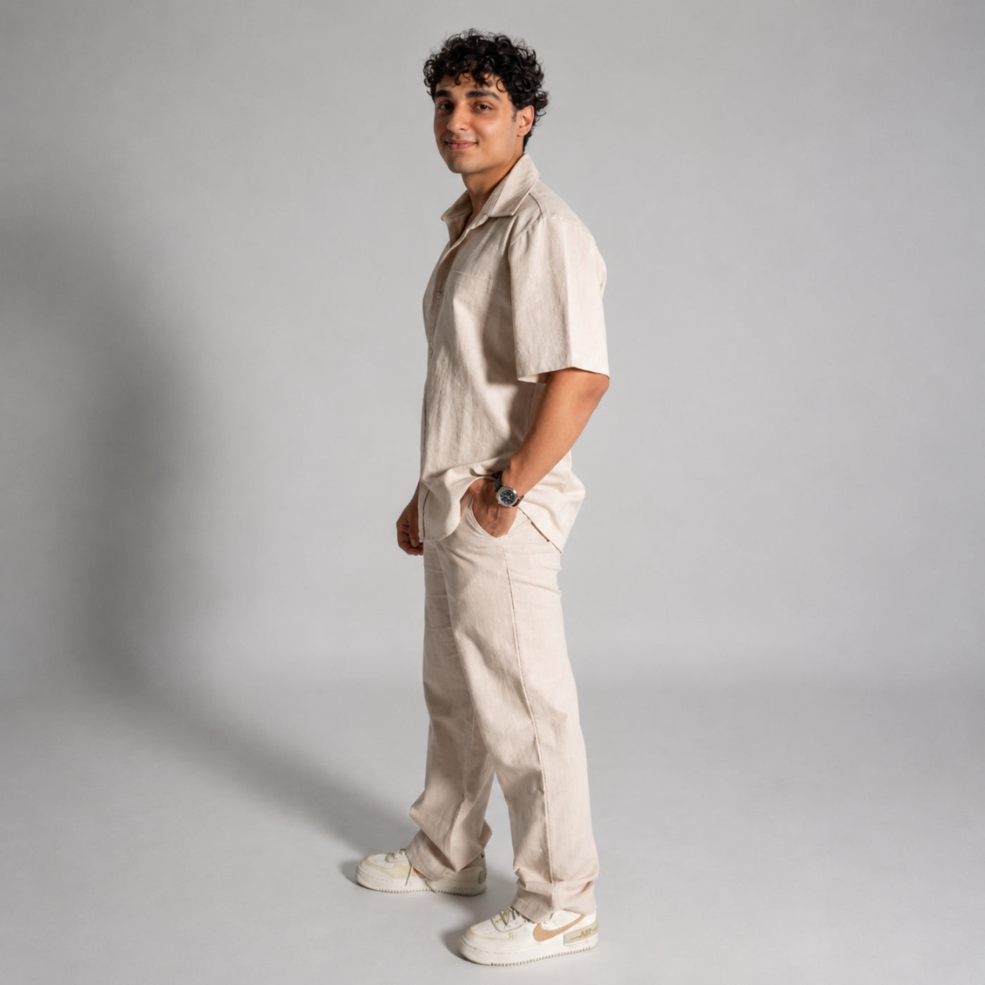 Kia Mens Linen Shirt