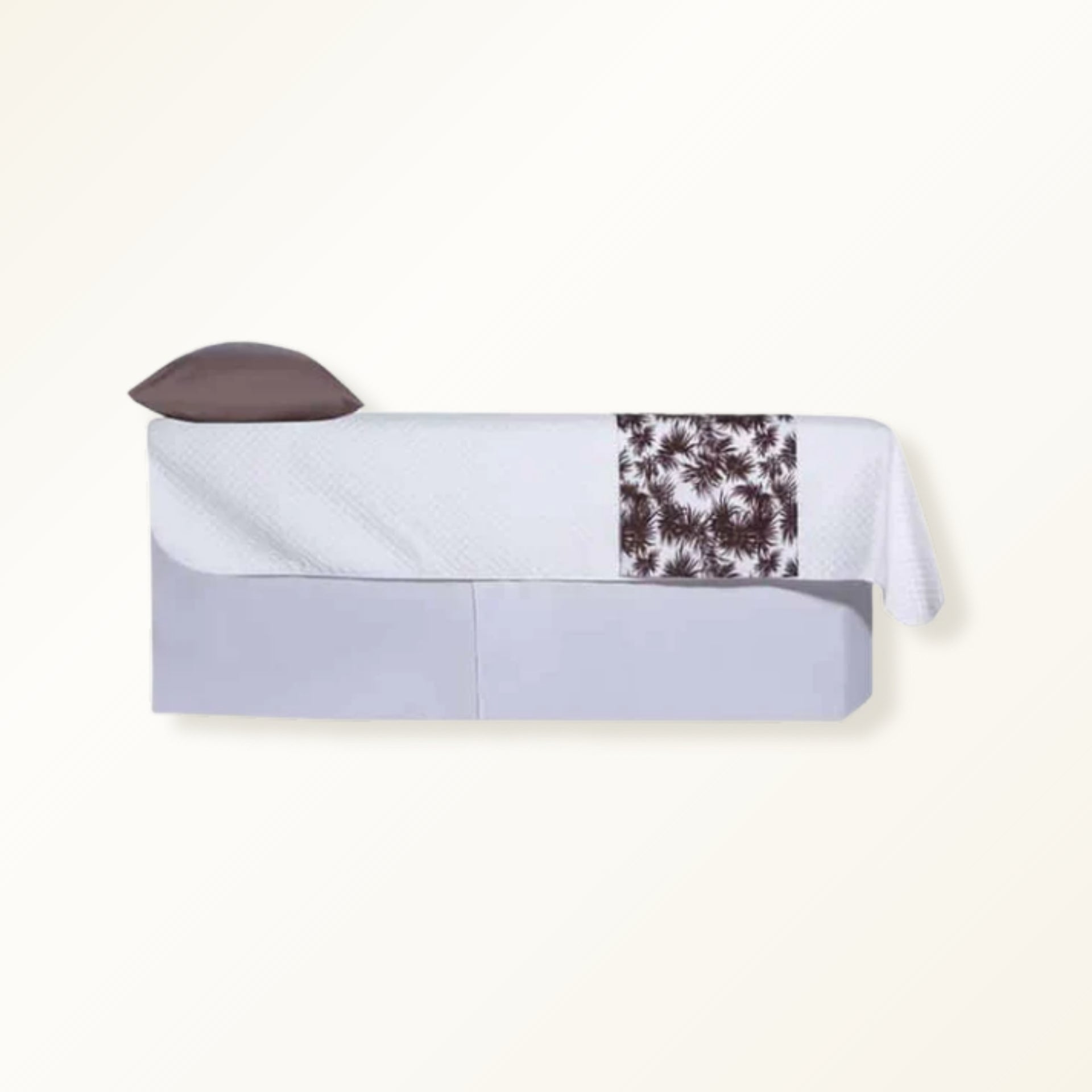 Brown Bamboo Bed Runner (2pk)
