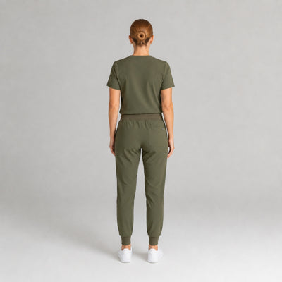 Lainey Scrub Set Olive Green - Clearance Sale