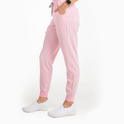 Lainey Scrub Set- Top and pants Pink