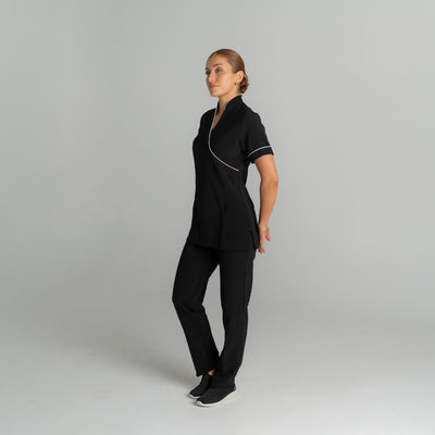Spa Uniform 10 tunic, back and side view | Spring Spa Wear