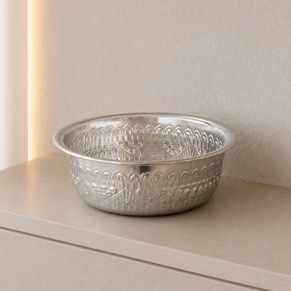 Retreat Pedicure Bowl in Silver | Spring Spa Wear