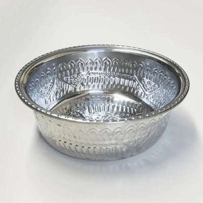 Retreat Pedicure Bowl, single bowl in Silver | Spring Spa Wear