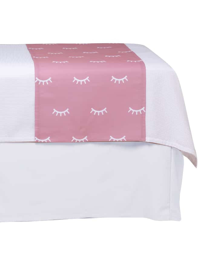 Pink Lash Bed Runner (2pk)