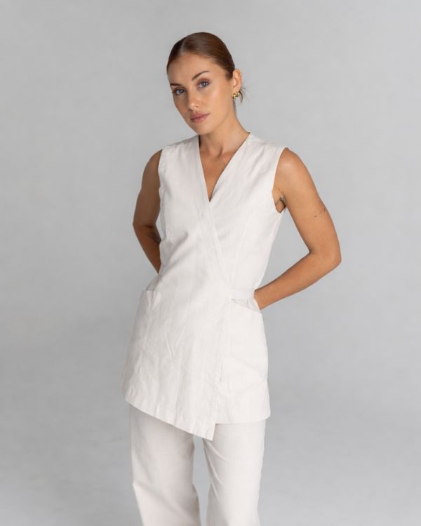 Fleur Linen Tunic