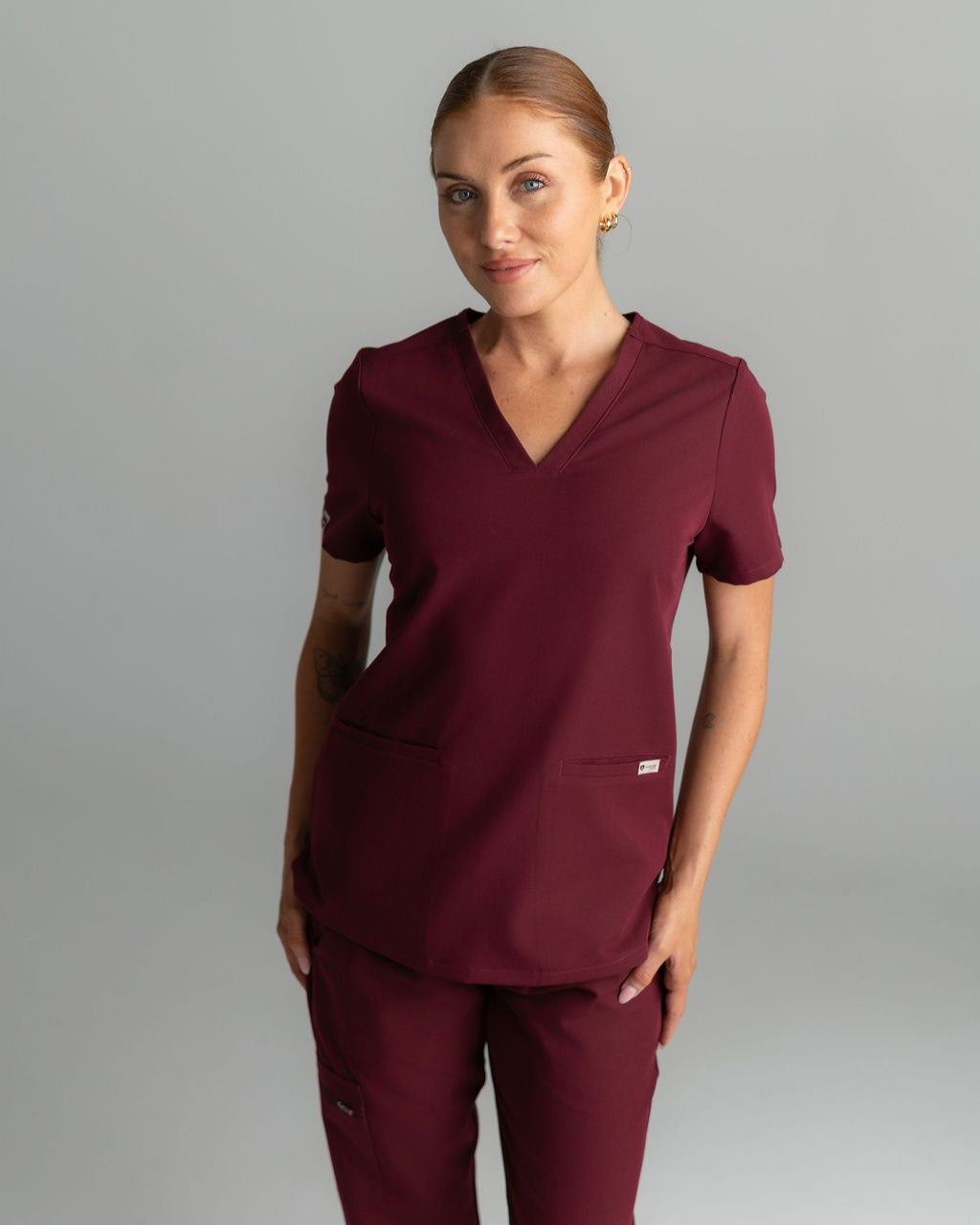 SpringActive™ Scrub Top