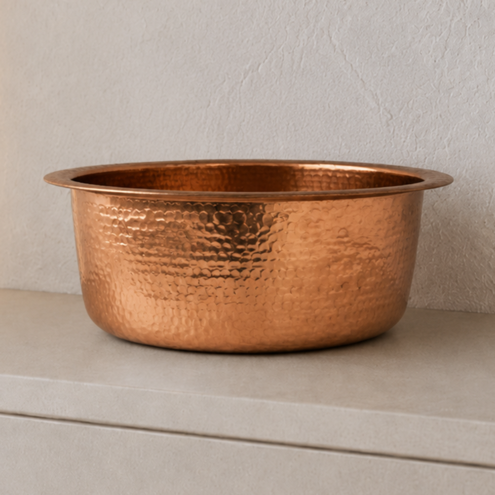 Copper Pedicure Bowl