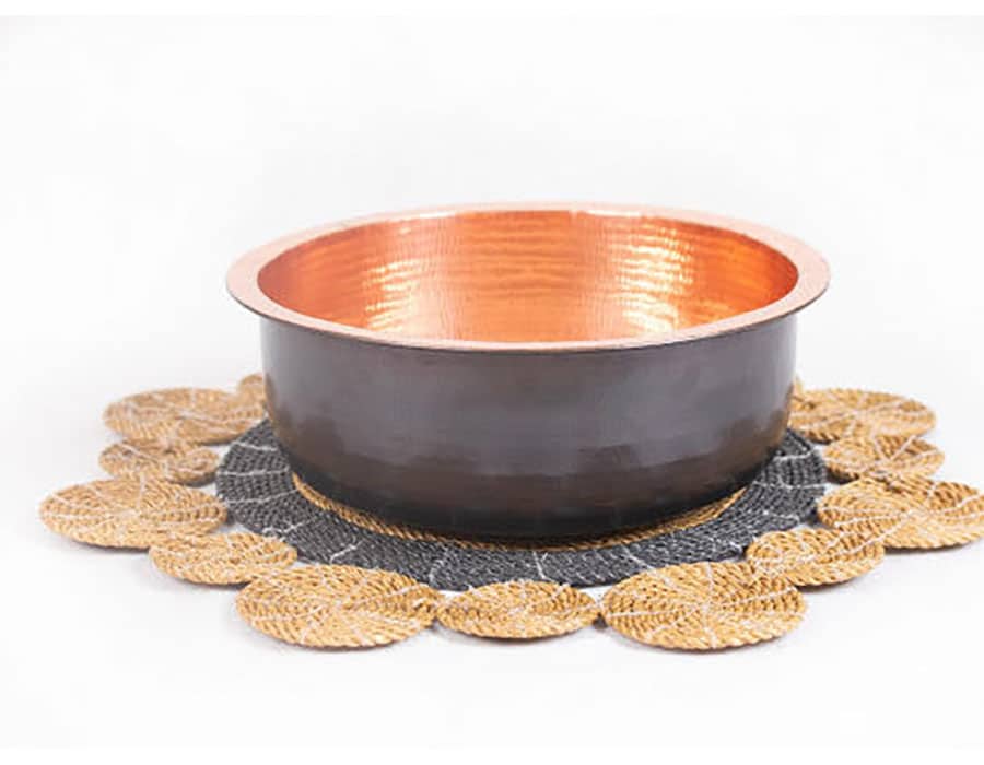 Copper Pedicure Bowl