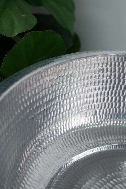 Pedicure bowl hand hammered