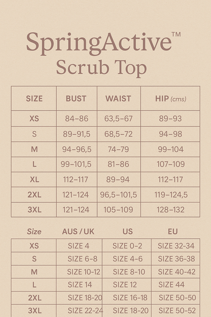 SpringActive™ Scrub Top